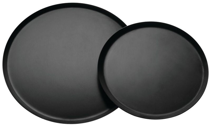 Matfer Bourgeat Round Black Steel Baking/Oven Sheet, 10 1/4 310404