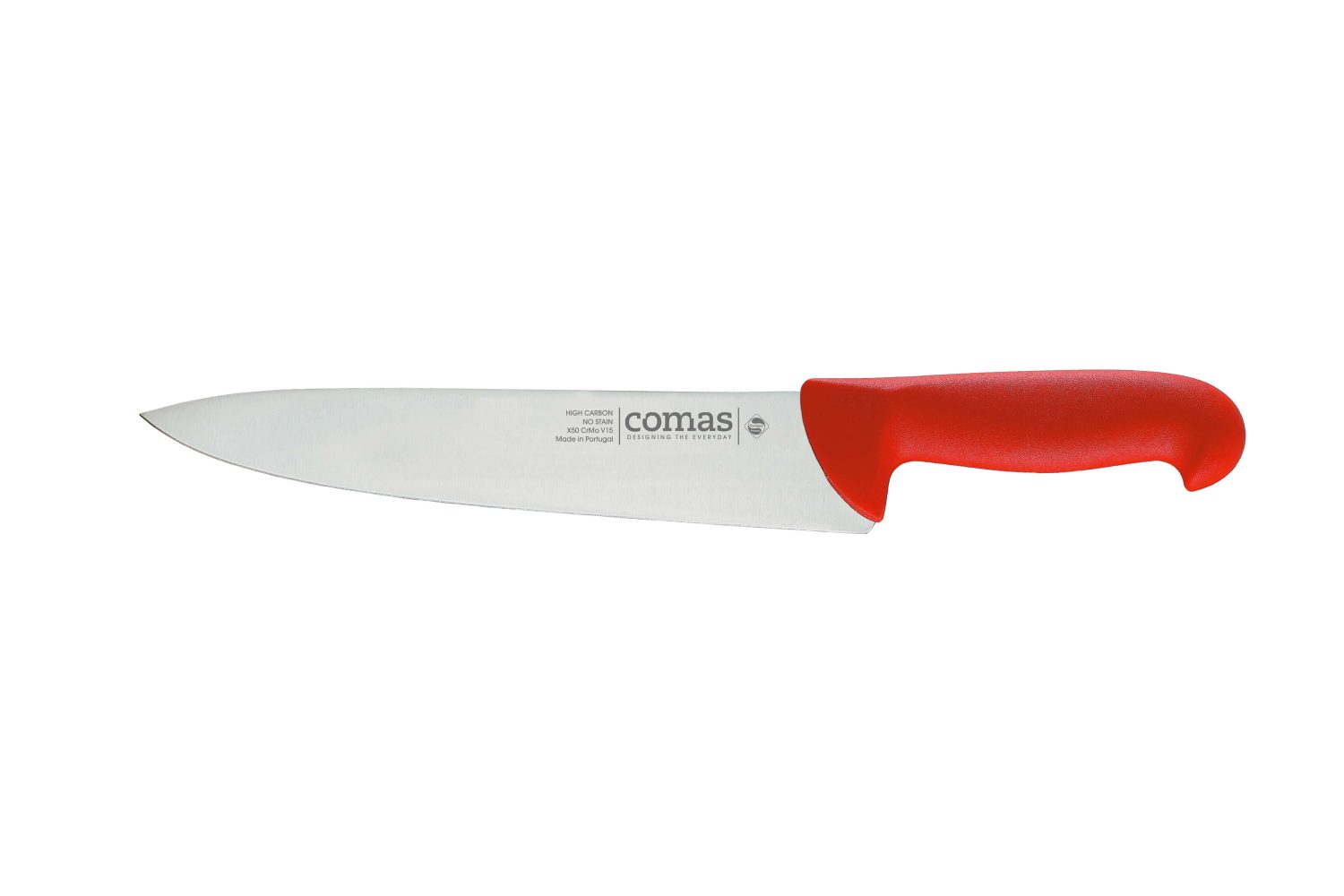 Comas Butcher Knife 200 Carbon Stainless Steel Red (10111)