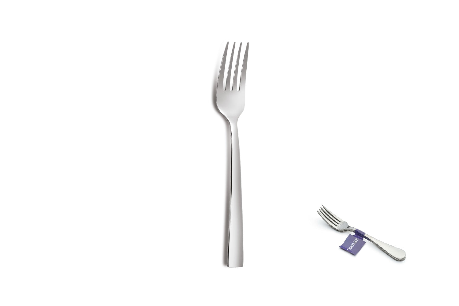 Comas Film 3 Dessert Fork Madrid 18/10 Stainless Steel 3mm Silver (1080)