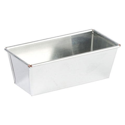 Louis Tellier Gobel Tin Plated Cake Mold Reinforced Edge With Wire 150 X 70 Mm (123610)