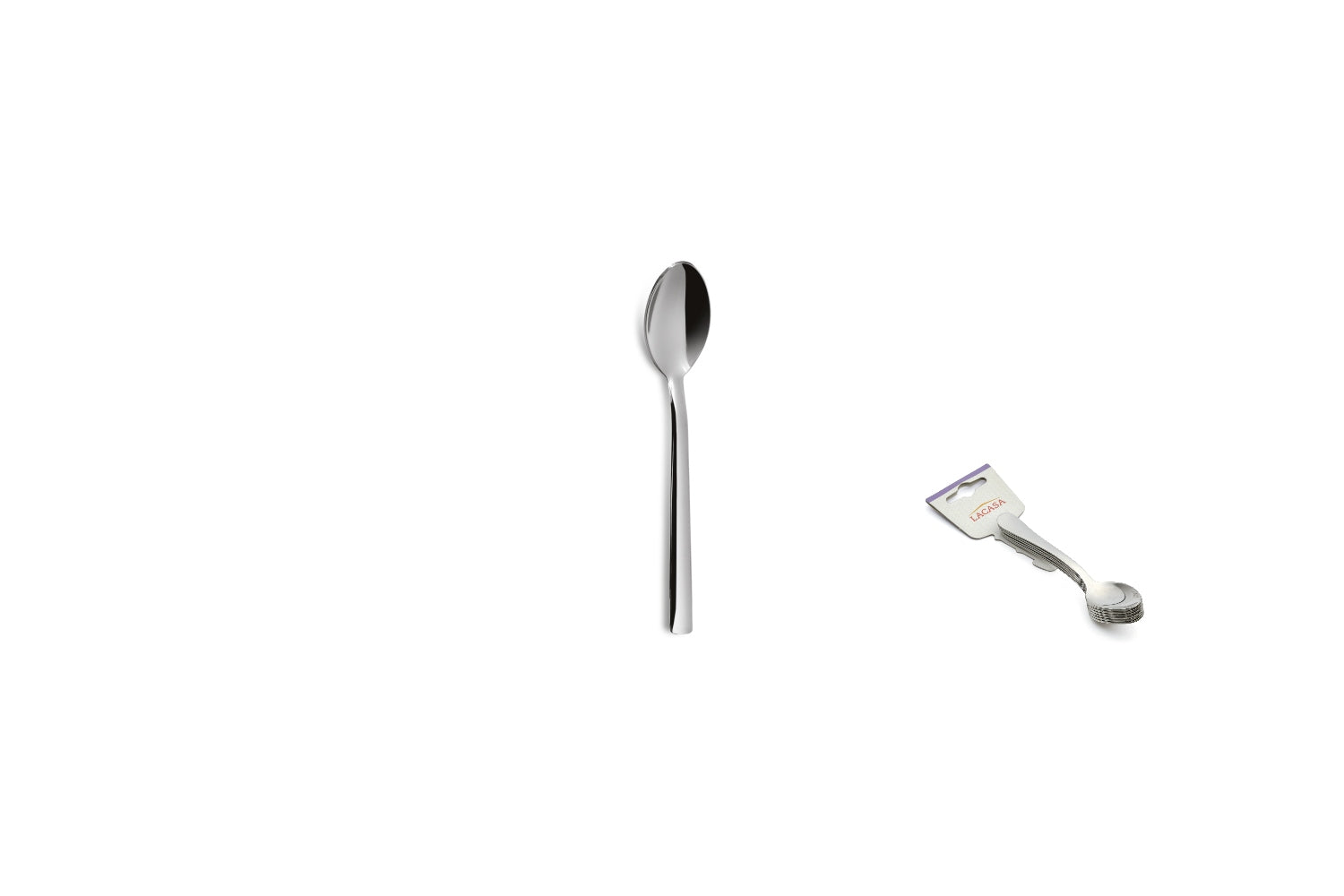 Comas Tie 6 Coffee/moka Spoon  Alida 18/10 Stainless Steel 2mm Silver (1890)