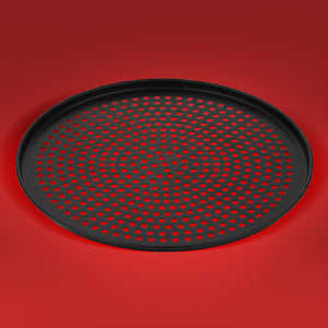 ABM Round Low Perforated Steel Pizza Pan 30cm (A 130 30)