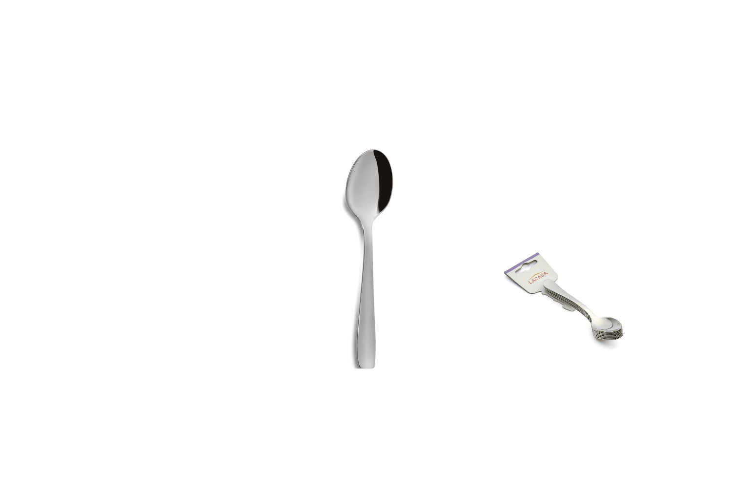 Comas Tie 6 Coffee/moka Spoon Hotel Extra 18/10 Stainless Steel Silver (3038)