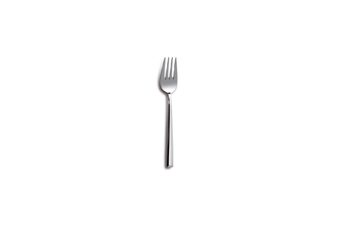 Comas Cake Fork Lotus 18/10 Stainless Steel 4mm Silver (3148)