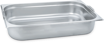 KAPP HS Gastro Food Pan With Handle 1/1 20x13" - 2.5" 31111065 (Pack of 10)