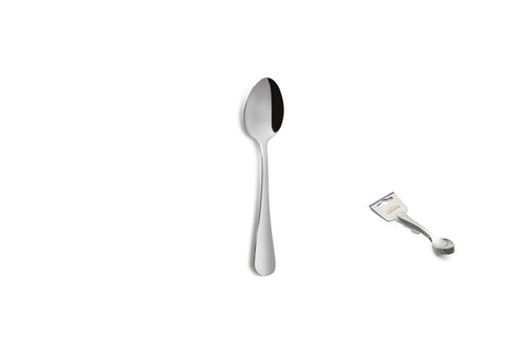 Comas Tie 6 Tea Spoon Eco Micro Sevilla S 18/10 Stainless Steel 1.8mm Silver (4756)