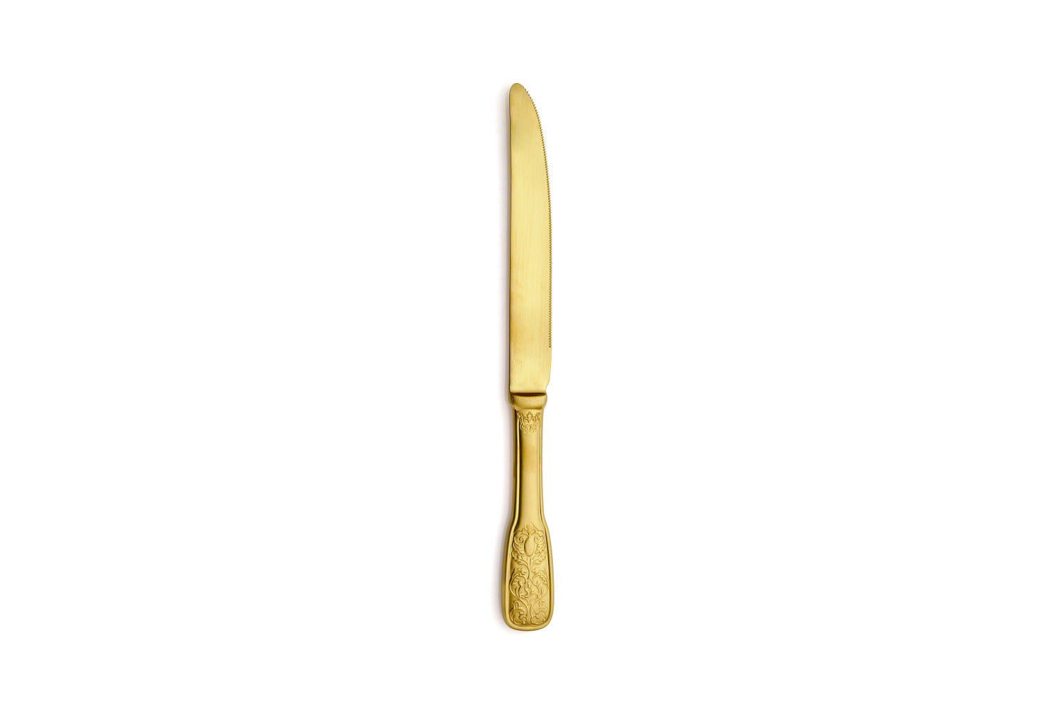 Comas Dessert Knife Versailles 18/10 Stainless Steel 3.5mm Satin Gold (5739)