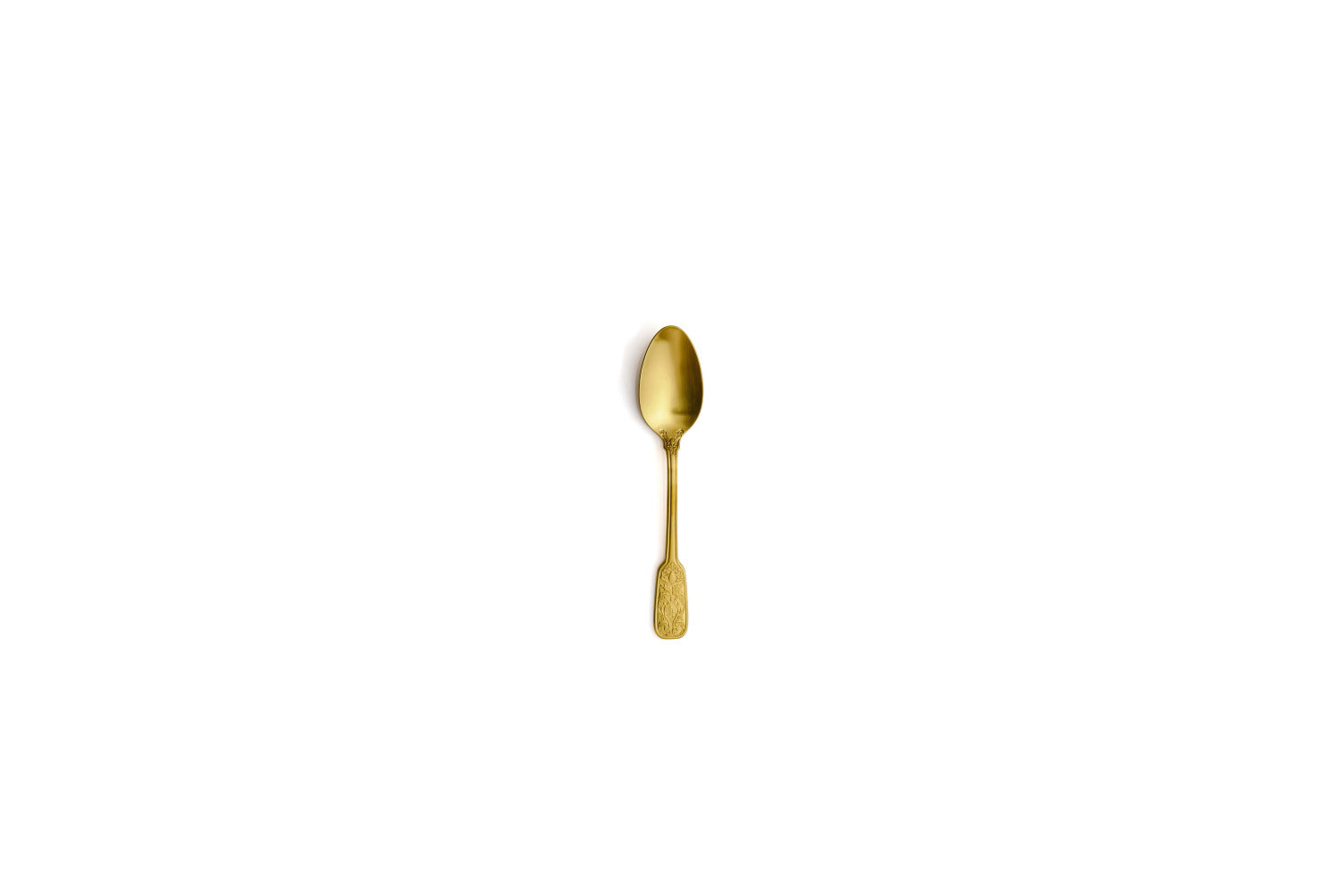 Comas Coffee/moka Spoon Versailles 18/10 Stainless Steel 3.5mm Satin Gold (5744)