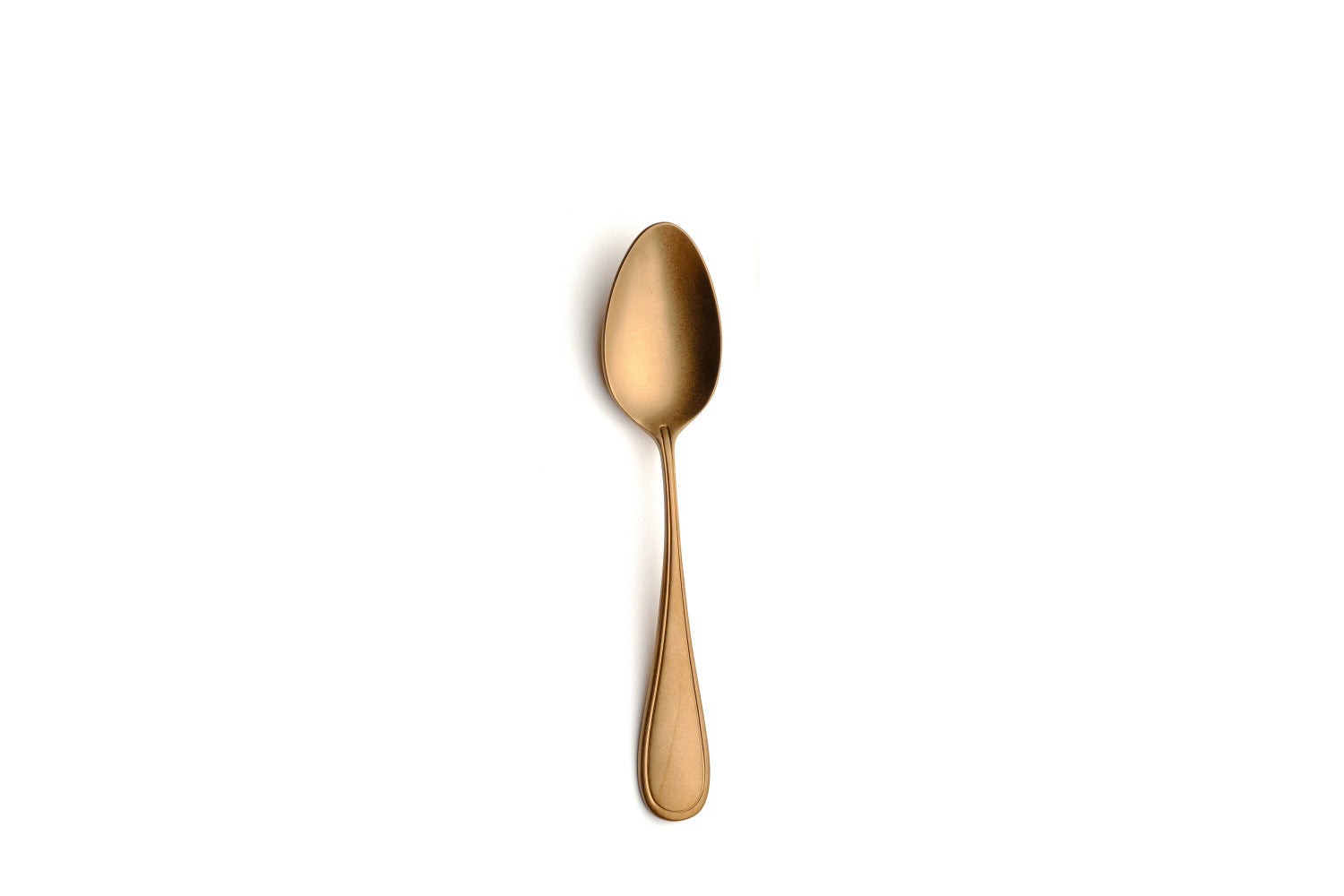 Comas Dessert Spoon Contour 18/10 Stainless Steel 4mm Vintage Copper (5775)