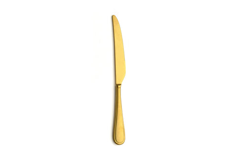 Comas Table Knife Contour 18/10 Stainless Steel 4mm Vintage Gold (5783)
