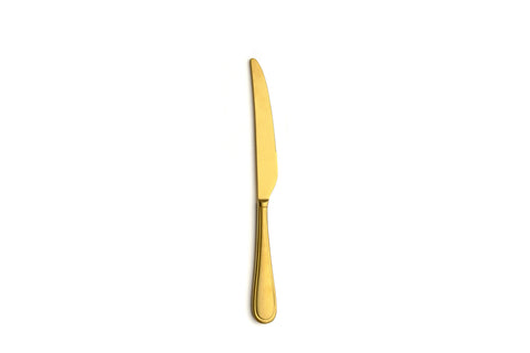 Comas Dessert Knife Contour 18/10 Stainless Steel 4mm Vintage Gold (5786)