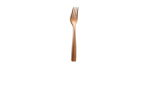Comas Cake Fork Bcn Satin Copper 3mm (6111)