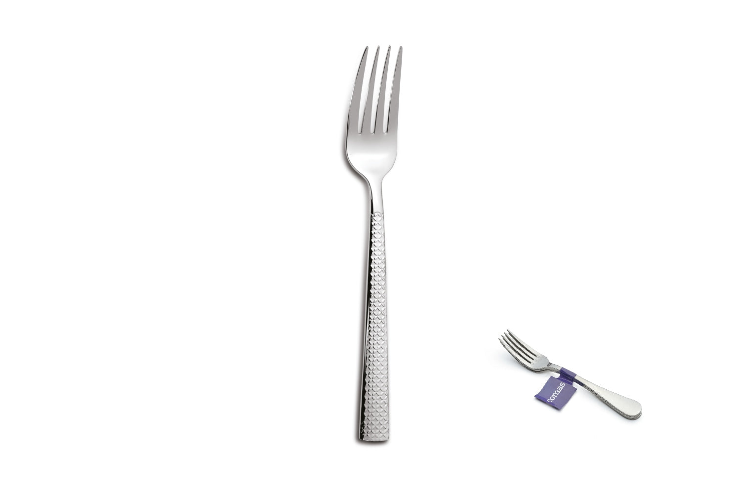 Comas Film 3 Table Fork Hidraulic 18/10 Stainless Steel 3mm Silver (6346)
