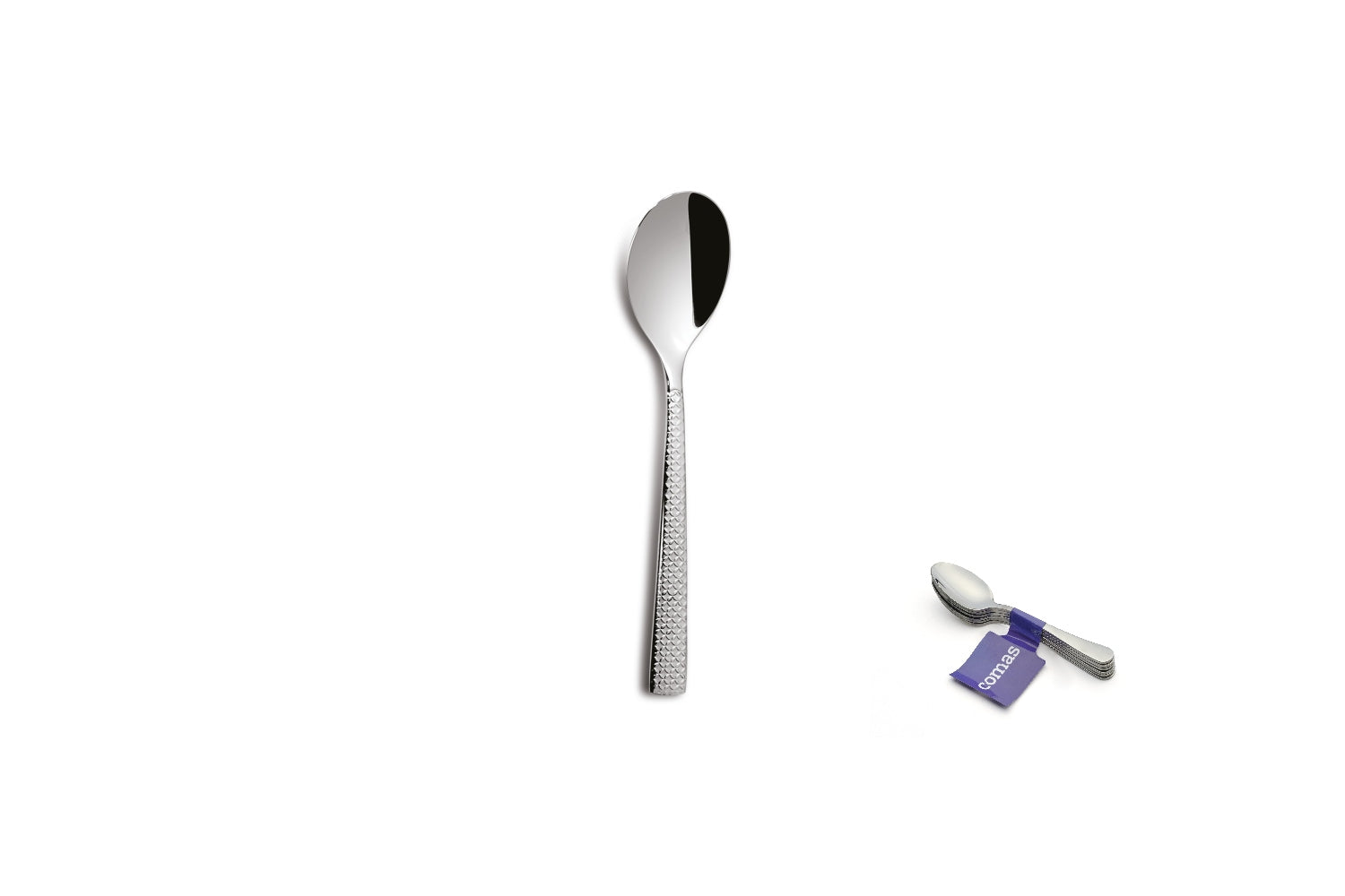 Comas Film 6 Tea Spoon Hidraulic 18/10 Stainless Steel 3mm Silver (6348)