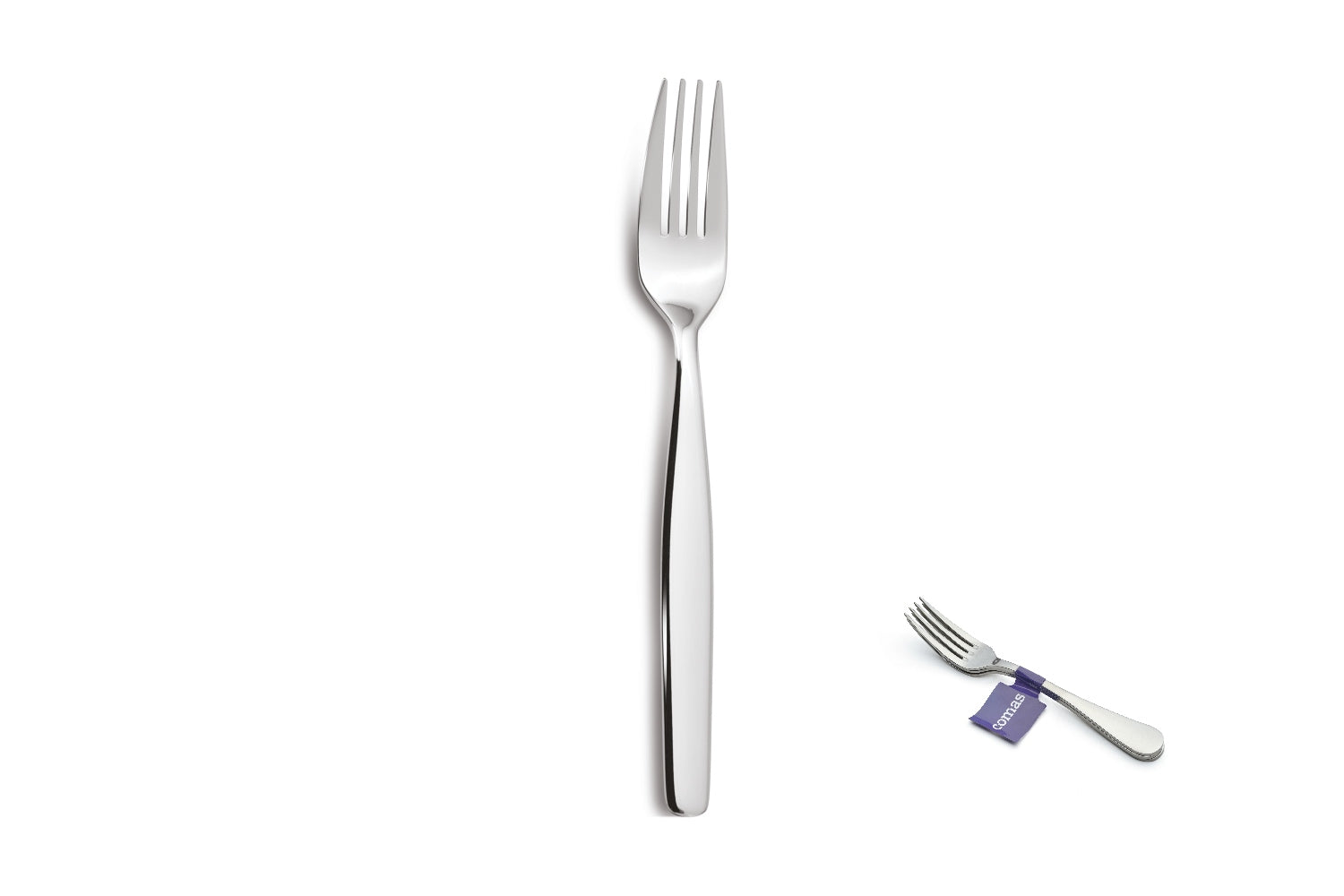 Comas Film 3 Table Fork Malvarosa 18/10 Stainless Steel 4mm Silver (6584)