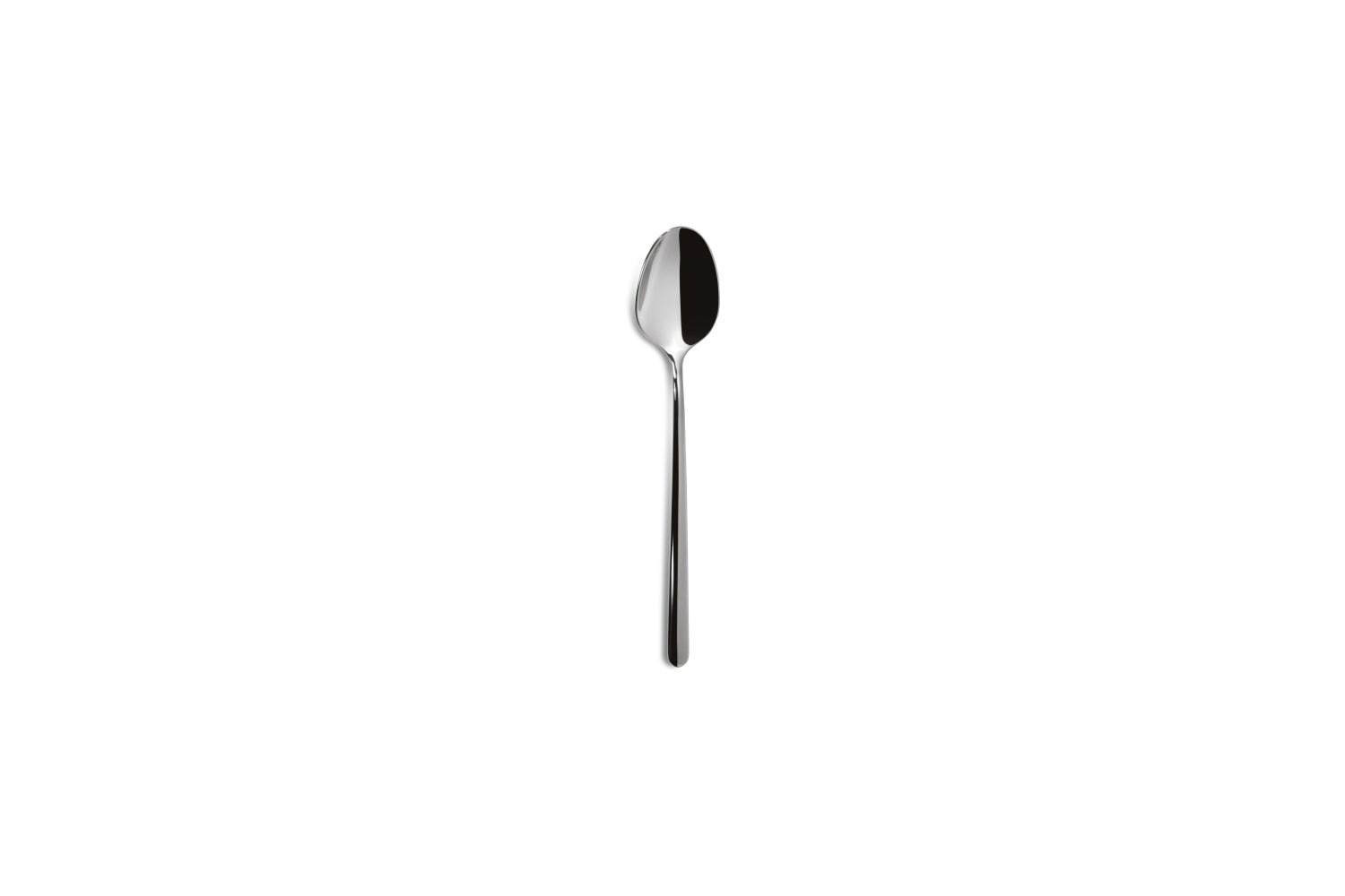 Comas Tea Spoon 18/10 Stainless Steel 4mm Violet Silver (7055)