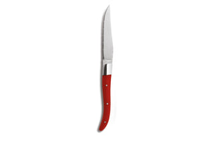 Comas Acr Red Steak Knife Chuletero Hq 18/10 Stainless Steel (7443)