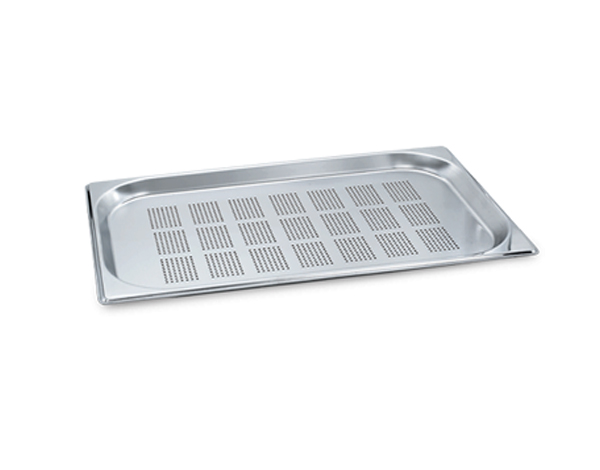 KAPP HS Gastro Perforated Food Pan 1/1 20x13" - 0.7" 30911020 (Pack of 15)