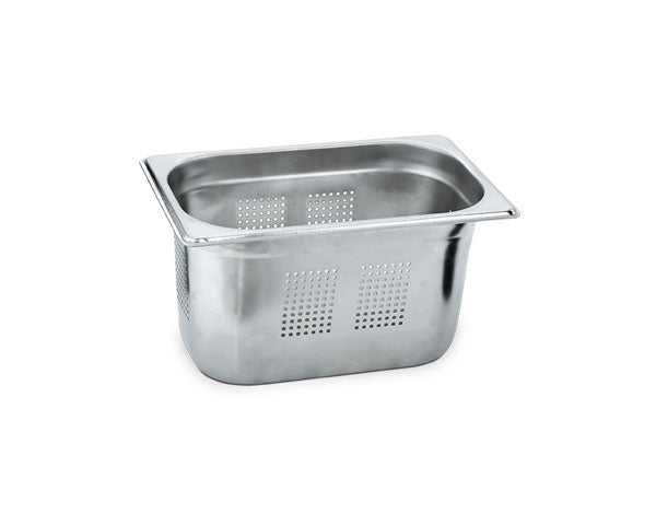 KAPP HS Gastro Perforated Food Pan 1/4 10.5x6.5" - 1.5" 30914040 (Pack of 30)