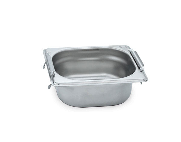 KAPP HS Gastro Food Pan With Handle 1/6 7x6.5" - 8" 31116200 (Pack of 20)