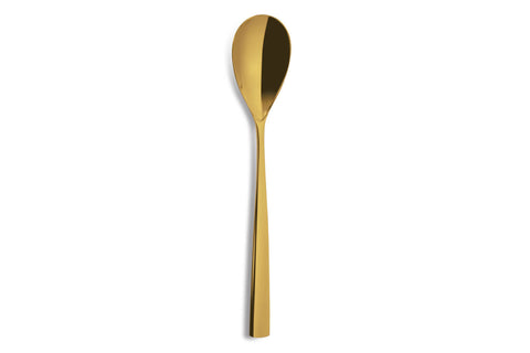 Comas Gold Salad Spoon Bcn 18/10 Stainless Steel (7902)