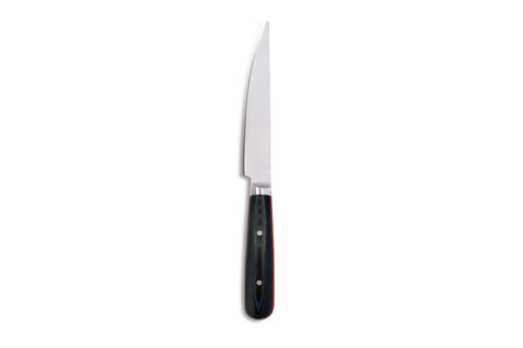 Comas Aneto Mikarta Steak Knife Chuletero Hq 18/10 Stainless Steel Silver/black(8508)