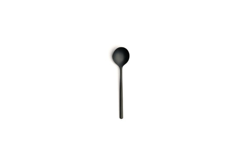 Comas Coffee/Moka Spoon Atlantida 18/10 6mm Stainless Steel Ice Black (8585)