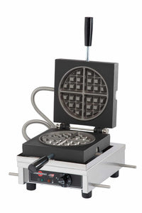 Eurodib Krampouz Waffle Maker 4x8 Round 90deg Cetlus (WECCCCAS)