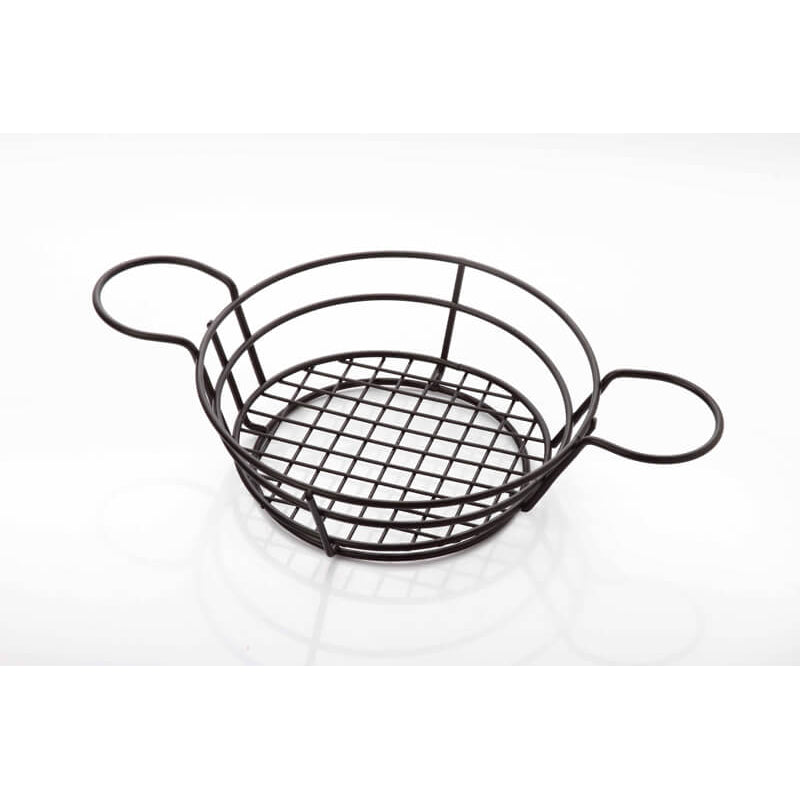 ABM Round Serving Large Basket 21x6cm (A 008 02)