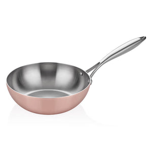 ABM Elite Multi Metal Copper Wok Pan 28cm(A 102WK 28)