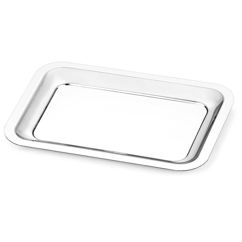 ABM Stainless Steel Rectangle Tray 16x23cm -Decorated 01 (A 546 01 D01)