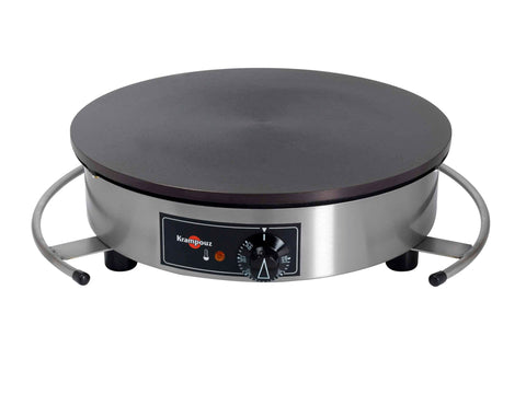 Eurodib Krampouz Single Round Commercial Crepe Griddle 120v 5-15p (CEBIR4110)