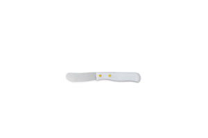 Comas Plastic Handle 0.9mm Butter Server Basic Knives Stainless Steel Silver/white (F02004)