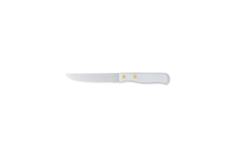 Comas Plastic Handle 0.9mm Small Blade Steak Knife Blister Basic Knives Stainless Steel Ivory (F02005)