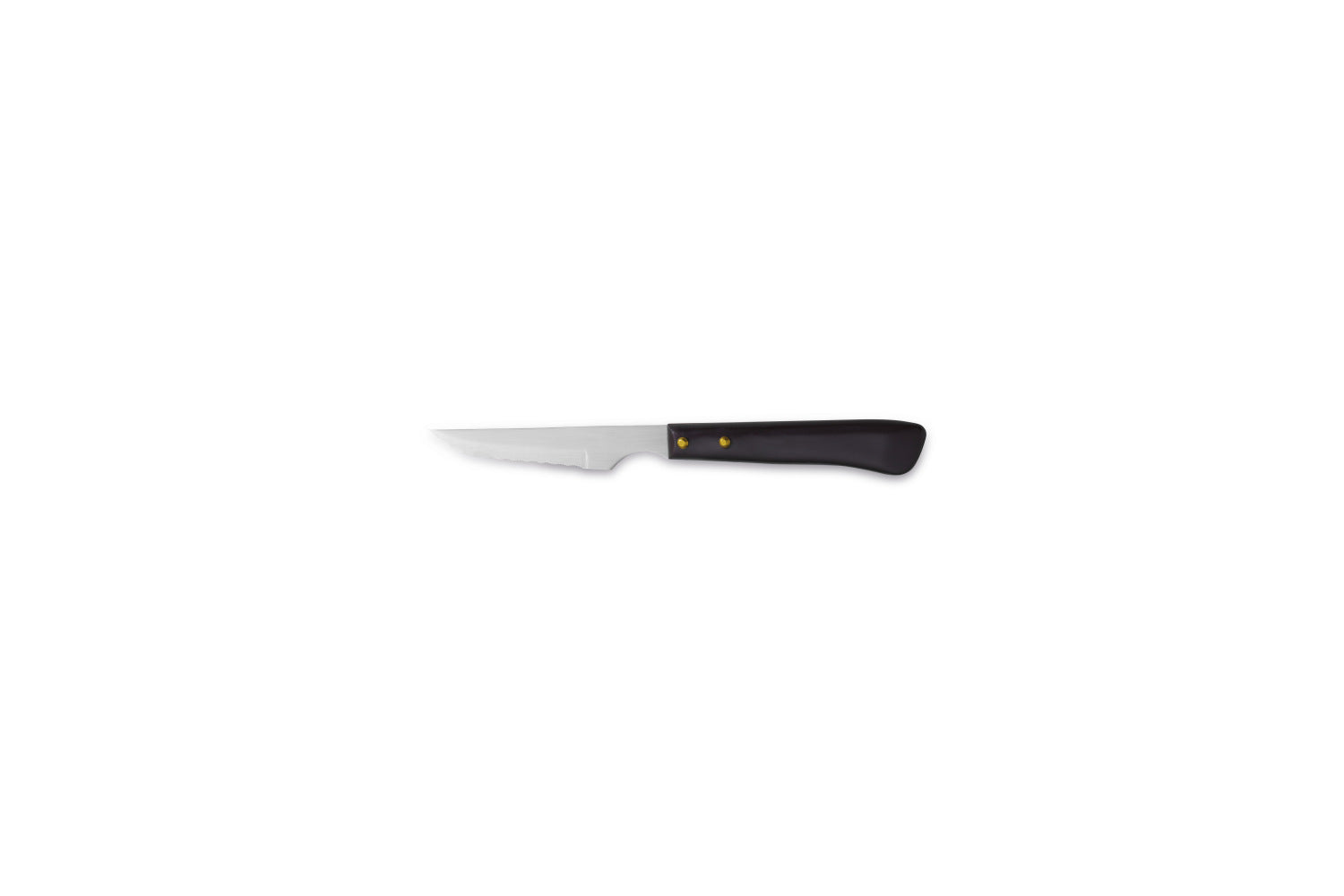 Comas Plastic Handle 0.9mm Steak Knife Blister Basic Knives Stainless Steel Brown (F03044)