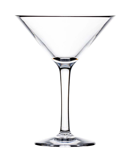 Hospitality Brands Bold Drinkware Revel Martini  Glass 10 oz. 1dz/cs HUS055-012