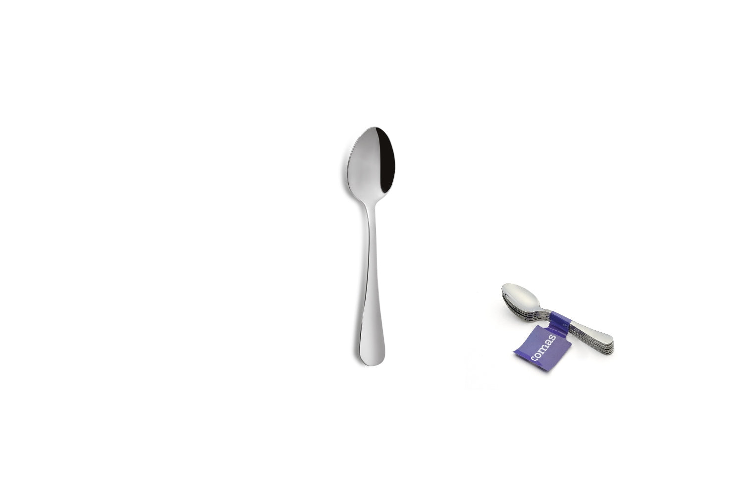 Comas Film 6 Coffee/moka Spoon Sevilla S 18/10 Stainless Steel 1.8mm Silver (M4757)