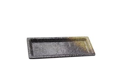 Adrier Lava Small Rectangular Plate - 24 X 10 X 2 Cm (RCTP2410-LAV)