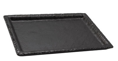 Adrier Matte Black Large Rectangular Plate - 24.5 X 18 X 2.3 Cm (RCTP2418-MBK)