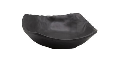 Adrier Matte Black Mini "Leaf" Dish - 8.7 Cm X 3 Cm High (SLD97-MBK)