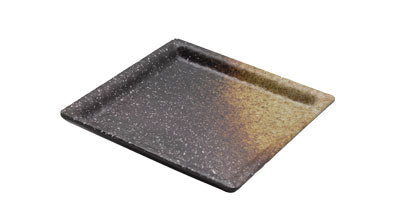 Adrier Lava Small Square Plate - 14.5 X 14.5 X 2 Cm (SQP1414-LAV)