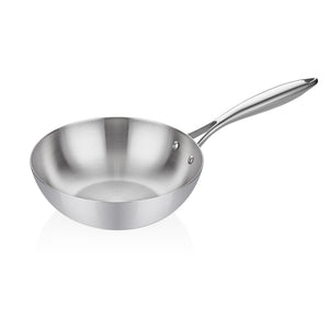 ABM Elite Multi Metal Steel Wok Pan 26cm (A 105WK 26)