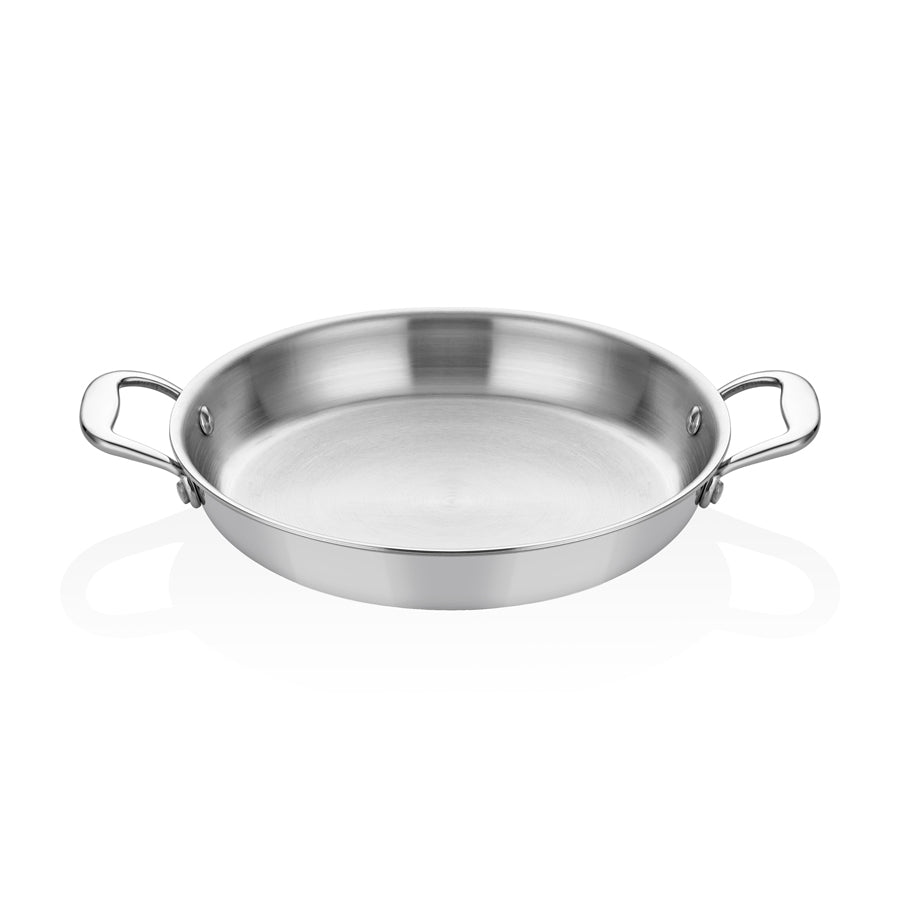 ABM Elite Multi Metal Steel Round Dish 14cm (A 105YS 14)