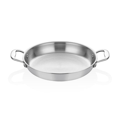 ABM Elite Multi Metal Steel Round Dish 16cm (A 105YS 16)