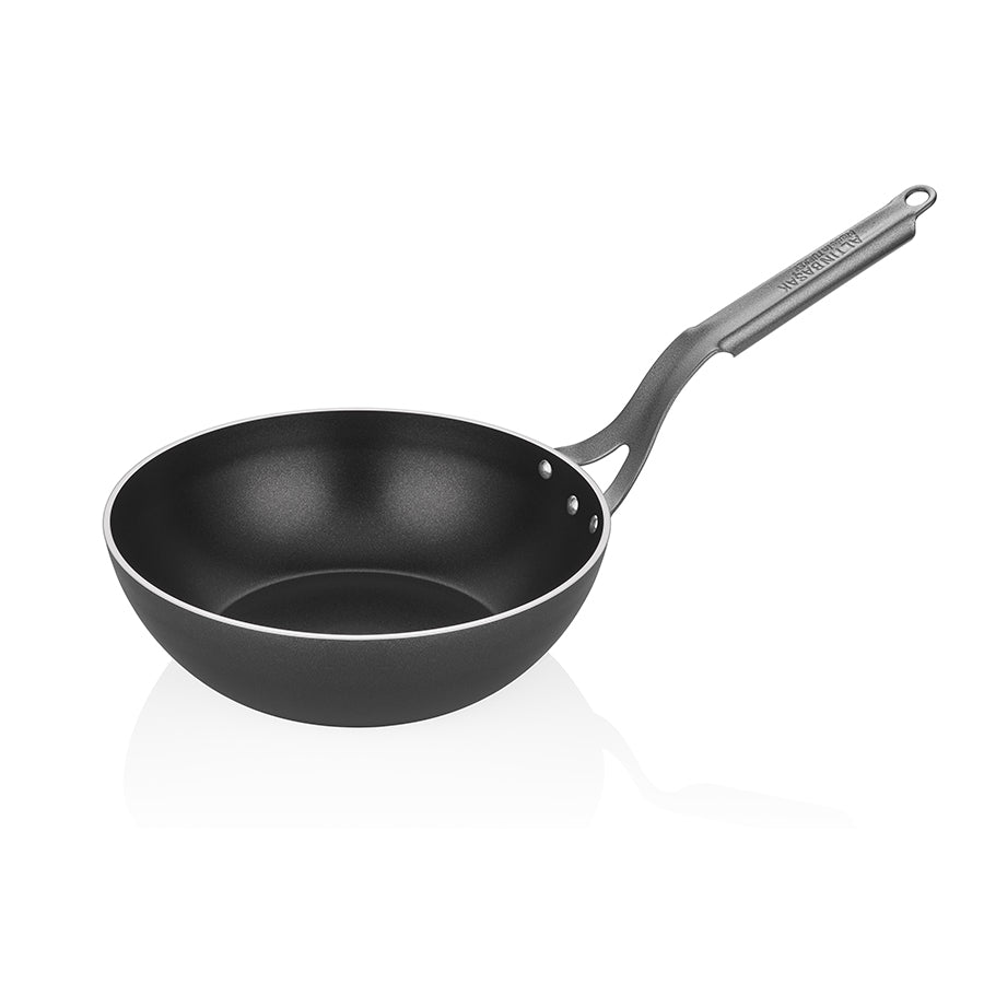 ABM Lazzetti Round Wok Pan 20cm (A 111WK 20)