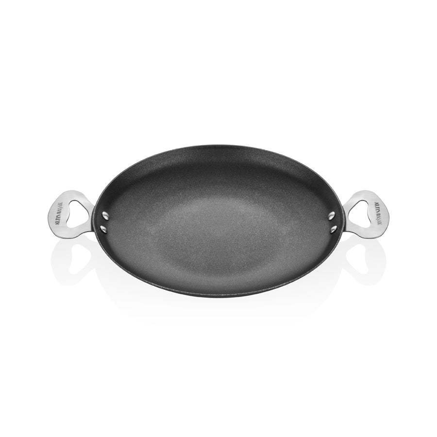 ABM Round Roasting Metal Plate 36cm(A 137 36)