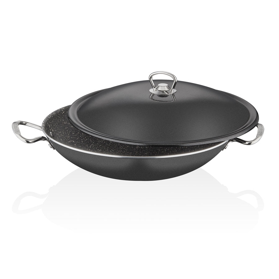 ABM Granite Round Wok Casserole 28cm (A 142G 28)