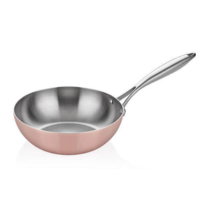 ABM Elite Multi Metal Copper Wok Pan 24cm(A 102ST 24)