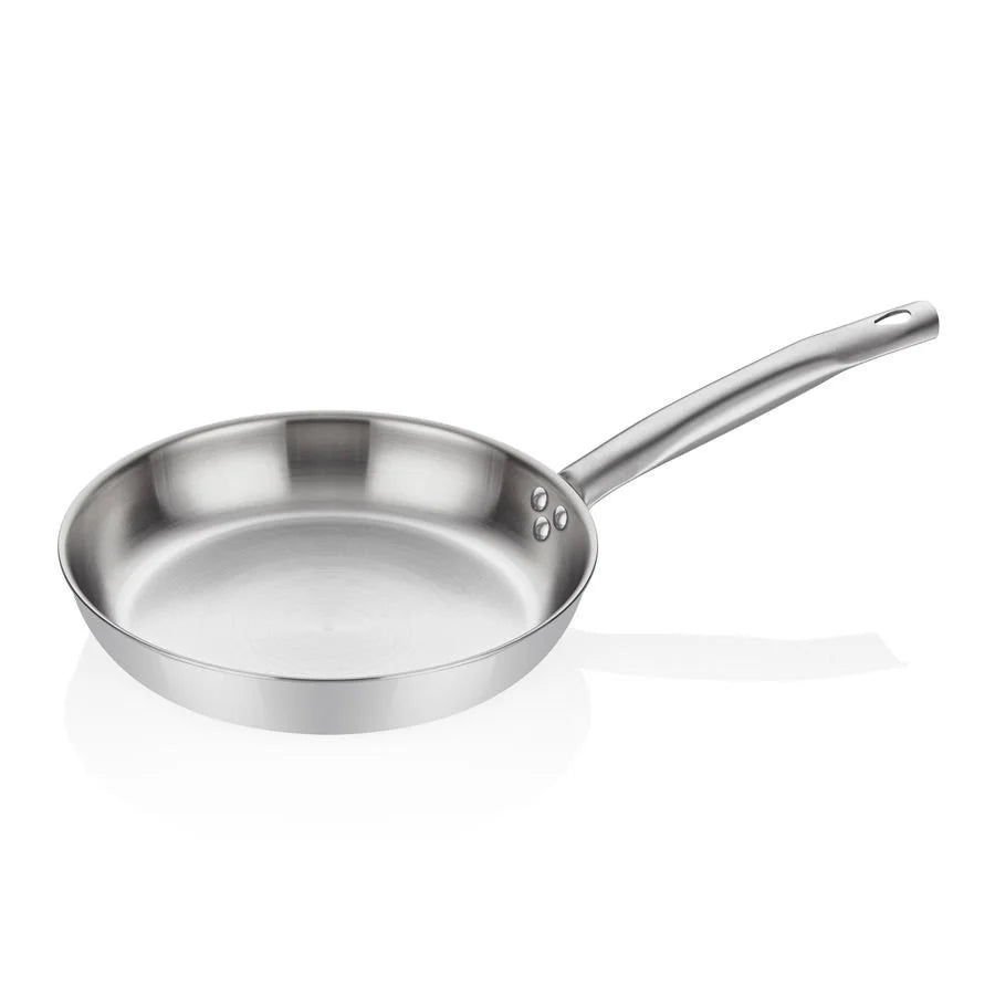 ABM Multi Metal Steel Round Saute Pan 22 cm (A 104ST 22)