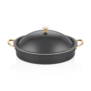 ABM Black Pearl Oval Casserole 25x17x06cm(A 118OC 25)